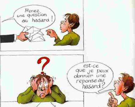 Question conne / reponse conne !