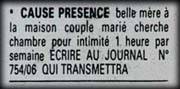 Belle annonce !