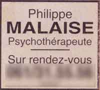 Malaise  ?